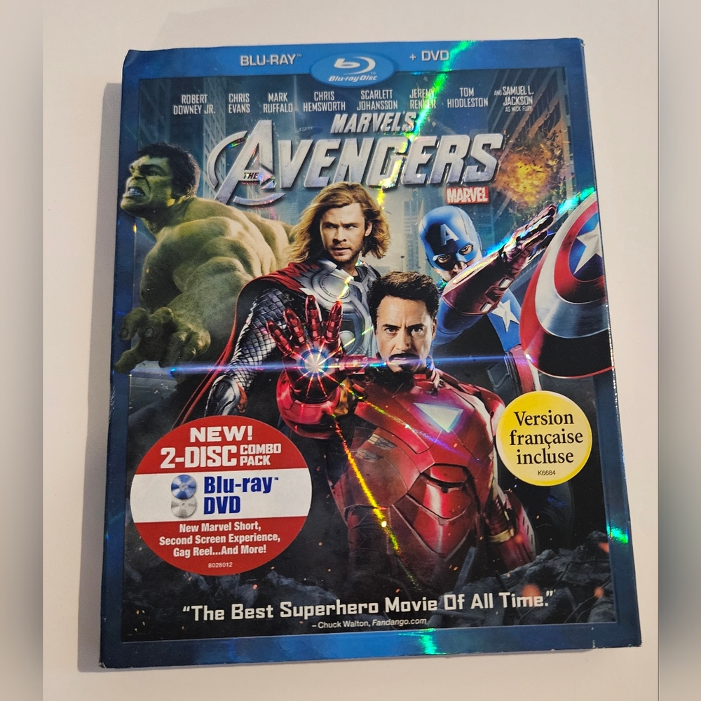 Marvel's The Avengers Blu-ray + DVD Combo Pack